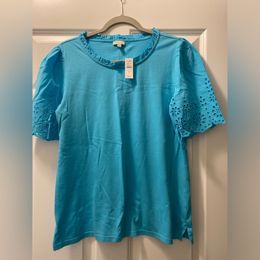 NWT, Beautiful Talbots Shirt/Top…Perfect for Summer or Fall…